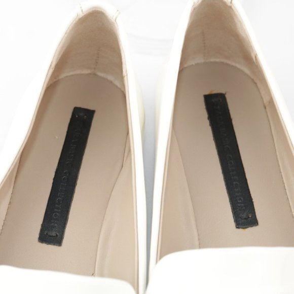 Elegant White Tassel Loafers for Women - Picture 11 of 12